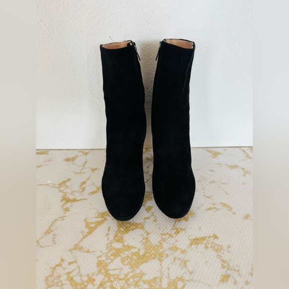 🔥🔥FINAL CLEARENCE🔥🔥 L’AUTRE CHOSE Black Suede Leather Women’s Bootie - Picture 3 of 9